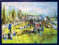  Linda Vontor - Nedělní odpoledne II  - originál